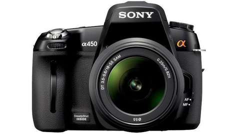 Зеркальный фотоаппарат Sony DSLR-A450L