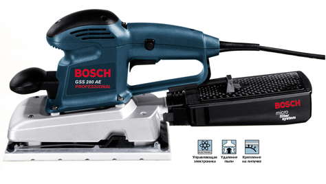 Вибрационные шлифмашины Bosch GSS 280 AE
