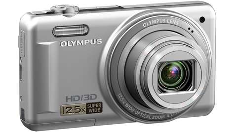 Компактный фотоаппарат Olympus VR-320 серебристый