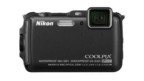 Компактный фотоаппарат Nikon COOLPIX AW 120 Black