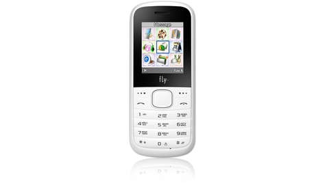 Мобильный телефон Fly DS103D white