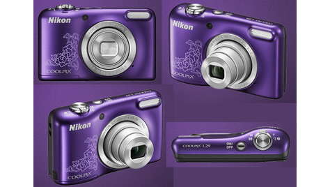 Компактный фотоаппарат Nikon COOLPIX L 29 Purple