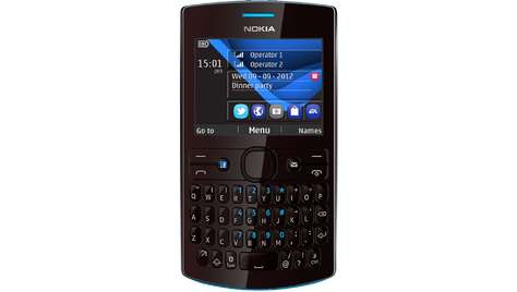 Мобильный телефон Nokia ASHA 205 blue