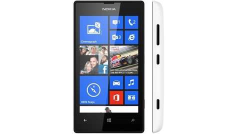Смартфон Nokia LUMIA 520 white