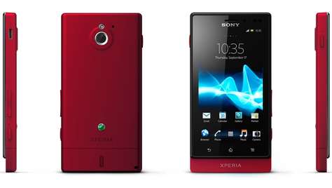 Смартфон Sony Xperia sola red