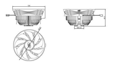 Система охлаждения Deepcool GAMMA ARCHER