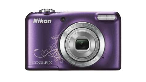 Компактный фотоаппарат Nikon COOLPIX L27 Purple Lineart