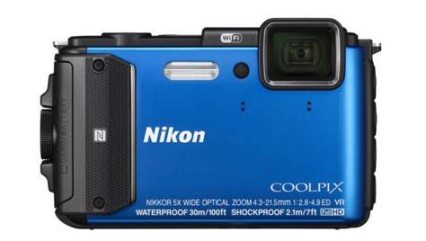 Компактный фотоаппарат Nikon COOLPIX AW130 Blue