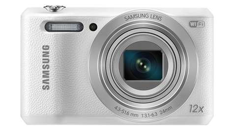 Компактный фотоаппарат Samsung WB 35 F White