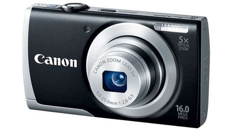Компактный фотоаппарат Canon PowerShot A2600 Black