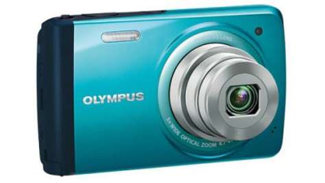 Компактный фотоаппарат Olympus VH-410 голубой