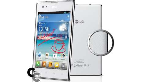 Смартфон LG Optimus Vu P895 white