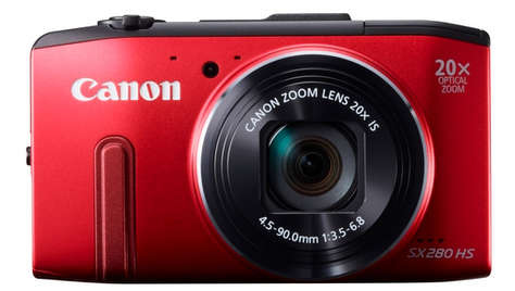 Компактный фотоаппарат Canon PowerShot SX280 HS Red