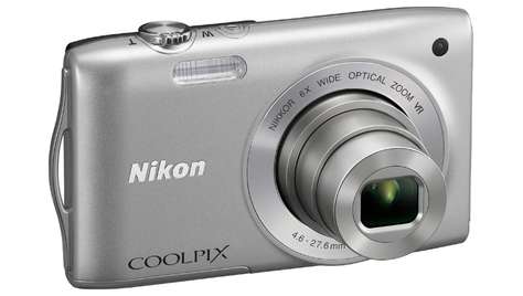 Компактный фотоаппарат Nikon COOLPIX S3300 Silve