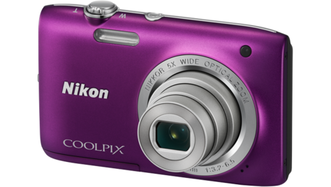 Компактный фотоаппарат Nikon COOLPIX S 2800 Purple