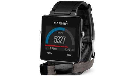 Спортивные часы Garmin Vivoactive HRM Black