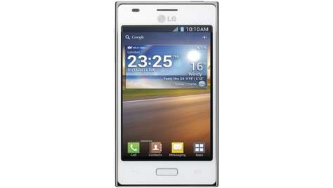 Смартфон LG Optimus L5 E612 white