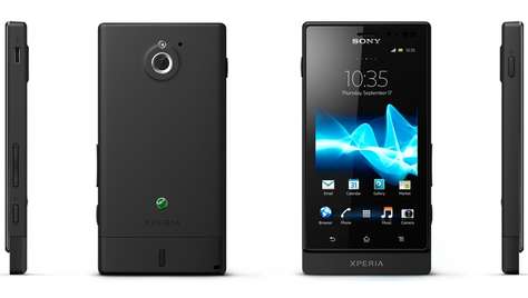 Смартфон Sony Xperia sola black