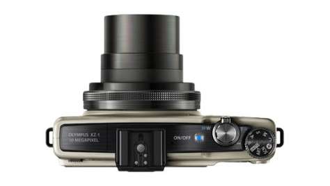 Компактный фотоаппарат Olympus XZ-1 серебристый