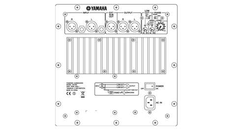 Сабвуфер Yamaha HS10W