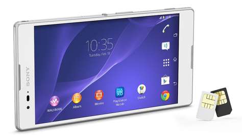 Смартфон Sony Xperia T2 Ultra dual D5322 White