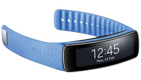 Умные часы Samsung Gear Fit SM-R350 Blue