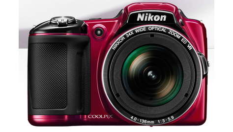 Компактный фотоаппарат Nikon COOLPIX L 830 Red