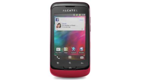 Смартфон Alcatel ONE TOUCH 918 MIX cherryred