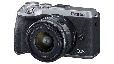 Беззеркальная камера Canon EOS M6 Mark II Kit 15-45 mm