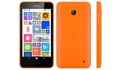 Смартфон Nokia Lumia 630 Dual sim Orange