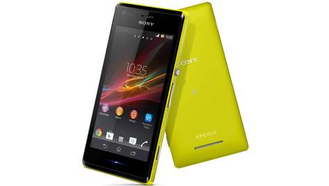 Смартфон Sony Xperia M yellow