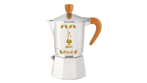 Кофеварка Bialetti &quot;Break&quot; 3 порции (120 мл.) (оранжевая) 2702 б/к