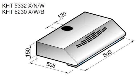 Вытяжка Korting KHT 5332