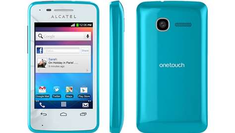 Смартфон Alcatel ONE TOUCH T POP 4010D Turquoise