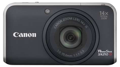 Компактный фотоаппарат Canon PowerShot SX210 IS