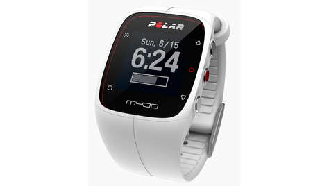 Спортивные часы Polar M400 HR White