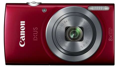 Компактный фотоаппарат Canon IXUS 165 Red