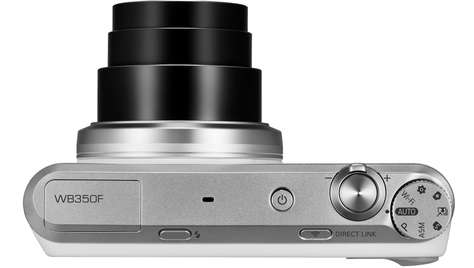 Компактный фотоаппарат Samsung WB 350 F White