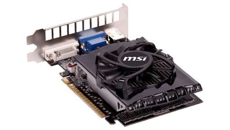 Видеокарта MSI GeForce GT 730 700Mhz PCI-E 2.0 2048Mb 1800Mhz 128 bit (N730-2GD3)