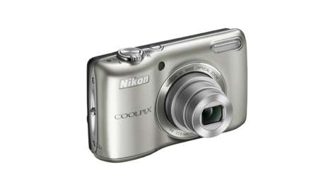 Компактный фотоаппарат Nikon COOLPIX L26 Silver