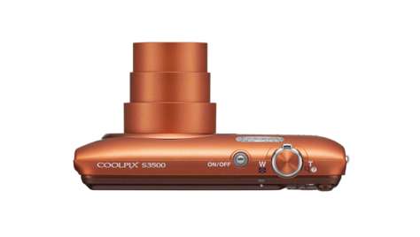 Компактный фотоаппарат Nikon COOLPIX S3500 Orange