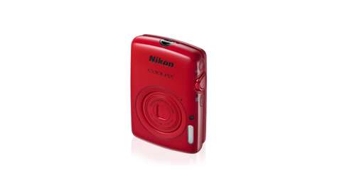 Компактный фотоаппарат Nikon Coolpix S01 Red