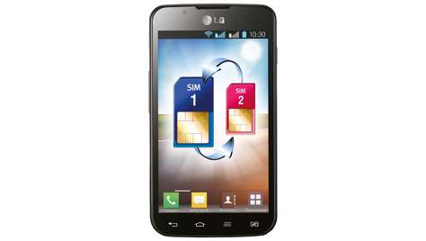Смартфон LG Optimus L7 Dual P715 black