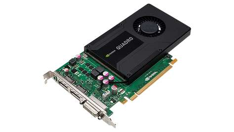 Видеокарта Hewlett-Packard Quadro K2000 PCI-E 2.0 2048Mb 128 bit DVI (C2J93AA)