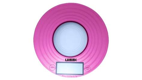 Кухонные весы Lumme LU-1317 Розовый