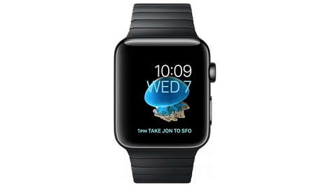 Умные часы Apple Watch Series 2, 38 мм корпус из нержавеющей стали цвета «чёрный космос», блочный браслет цвета «чёрный космос»