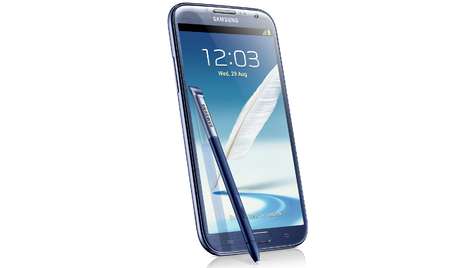 Смартфон Samsung Galaxy Note II GT-N7100 blue 16 Gb