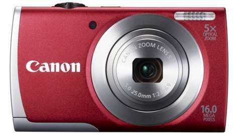 Компактный фотоаппарат Canon PowerShot A2600 Red