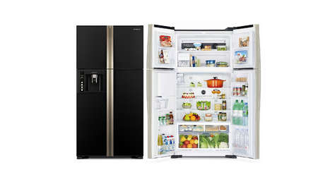 Холодильник Hitachi R-W722PU1 GBK