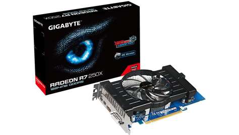 Видеокарта Gigabyte Radeon R7 250X 1050Mhz PCI-E 3.0 1024Mb 4500Mhz 128 bit (GV-R725XOC-1GD)